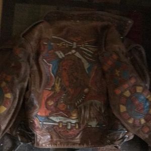 Original Jeff hamilton hand crafted leather jacket